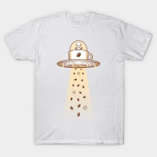 Alien Coffee Invasion T-Shirt